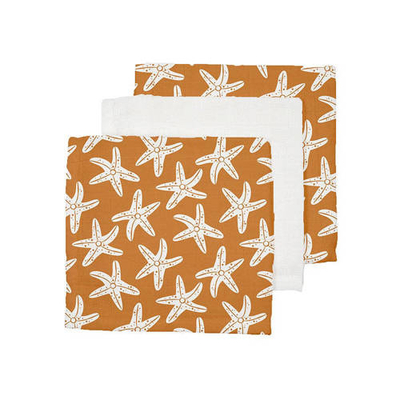 Swim Essentials hydrofiele monddoekje (set van 3) (25x25 cm) Strandlaken Oranje