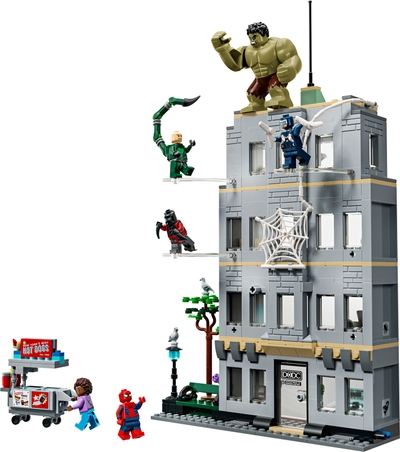 LEGO Spider-Man vs. Hulk ultieme confrontatie