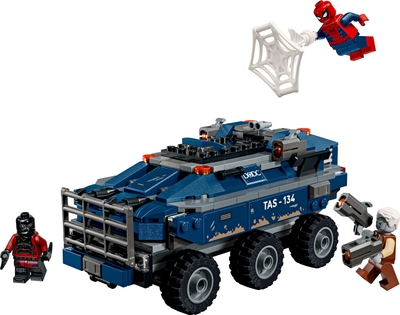 LEGO Spider-Man achtervolging van gevangenistransport