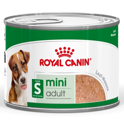 48x195g Royal Canin Mini Adult Mousse natvoer voor honden - natvoer honden
