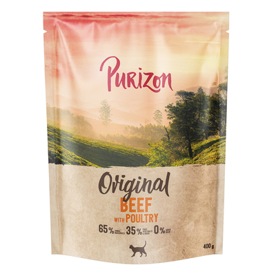 Purizon Original Rundvlees met Kip - graanvrij - Nieuw Receptuur: 400 g - kattenbrokken