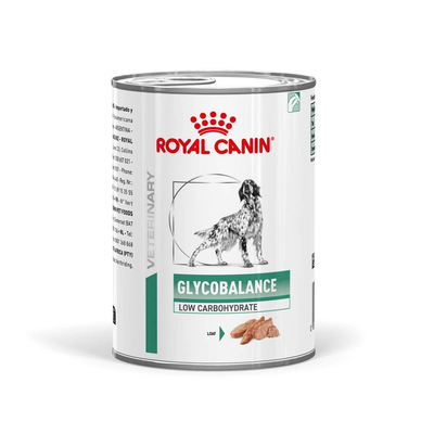 12x 410g Royal Canin Veterinary Canine Glycobalance Mousse natvoer voor honden - natvoer honden