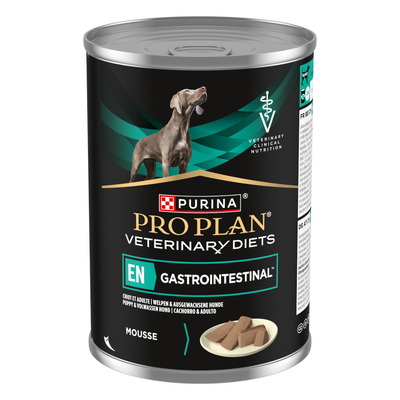 PURINA PRO PLAN Veterinary Diets EN Gastrointestinal Mousse - Voordeelpakket: 3 x 400 g - natvoer honden