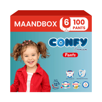 Confy  luierbroekjes maat 6 - 100 stuks