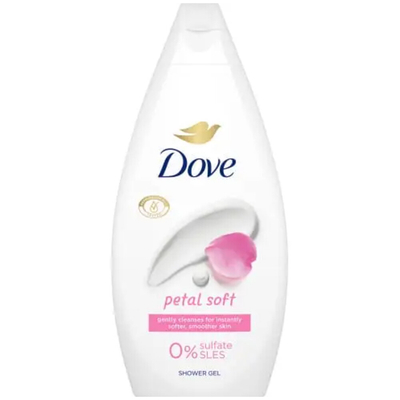 Dove Showergel Petal Soft 450 ml