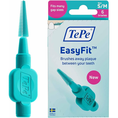 TePe Easy Fit Ragers Maat S/M 6 stuks