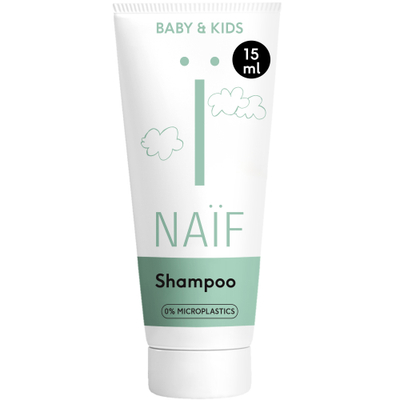 Naif Nourishing Shampoo Travel Size - verzorgend - mini - reistube - 15ml - baby & kids