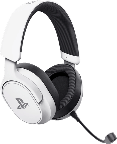 Trust GXT 499W Forta - Draadloze Gaming Headset - Official Licensed voor PS5 - werkt op PS4/PS5 - Batterijduur tot 55 uur - met USB-ontvanger - Wit