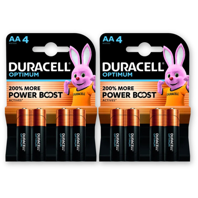 Duracell Optimum AA batterijen 2-pack Batterijen 2 stuks