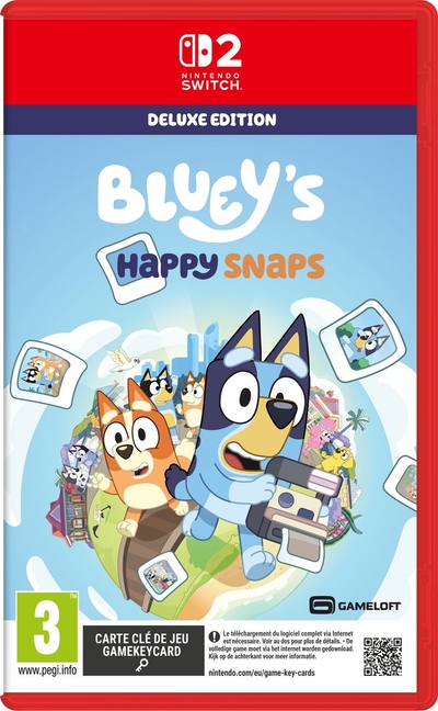 Bluey's Happy Snaps Day One Deluxe Edition Nintendo Switch 2