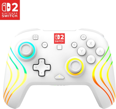 Turtle Beach Afterglow - Draadloze Controller - Nintendo Switch 2 + Nintendo Switch - Wit