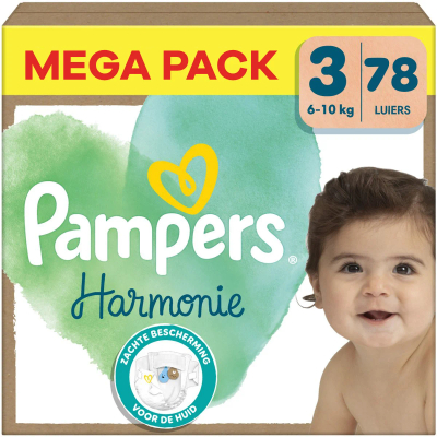 Pampers Harmonie  luiers maat 3 - 78 stuks
