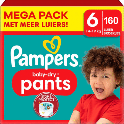 Pampers Baby Dry Pants  luierbroekjes maat 6 - 160 stuks