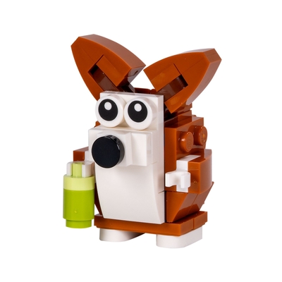 LEGO Bureauhuisdieren - Corgi