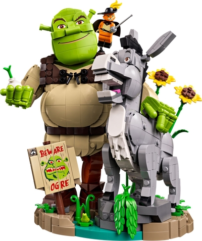 LEGO® Shrek: Shrek, Ezel en de Gelaarsde Kat - 72423