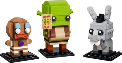 LEGO Shrek, Ezel en Peper figuren