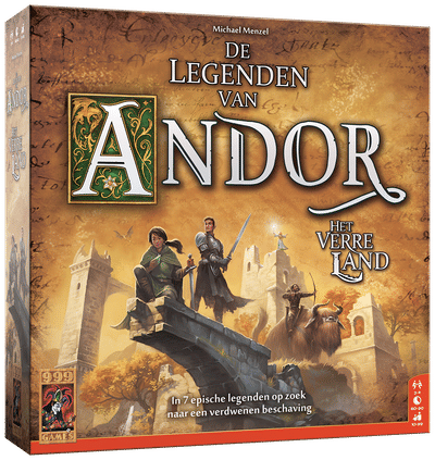 999 Games De Legenden Van Andor: Het Verre Land – Bordspel – 999 Games
