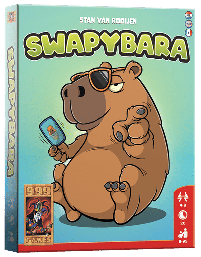 999 Games Swapybara – Kaartspel met capibara’s – 999 Games