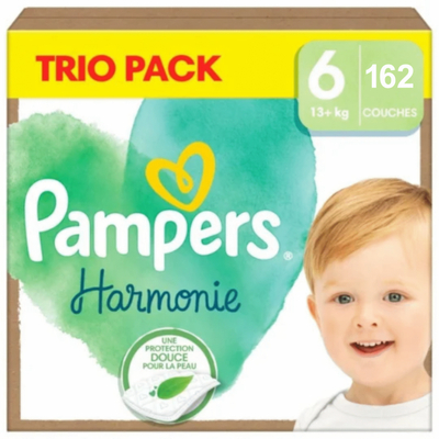 Pampers Harmonie  luiers maat 6 - 162 stuks