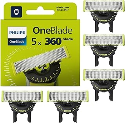 Philips OneBlade 360 scheermesjes - 5 stuks
