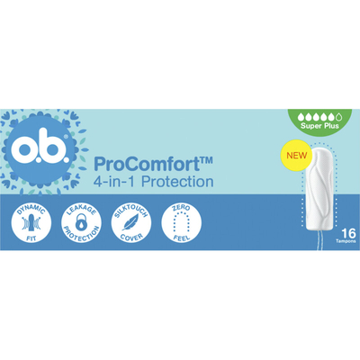 o.b. Pro Comfort Advanced Super Plus 16 Tampons 16 stuks