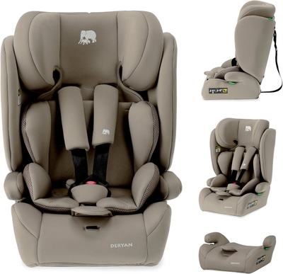 Deryan Carter Basic i-Size Autostoel - 15 Maanden tot 12 Jaar - Truffle Sand