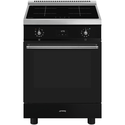 Smeg C6IPBLT2 Inductie fornuis Zwart