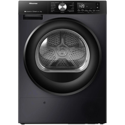 Hisense DH3S902BBCC Warmtepompdroger Zwart