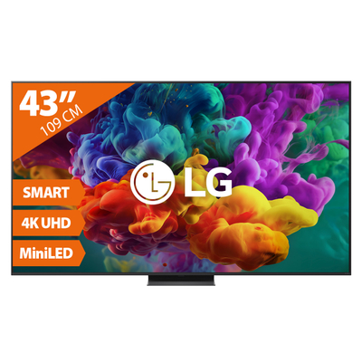 LG 43QNED87B6A QNED evo Mini-LED 4K Smart TV (2026)