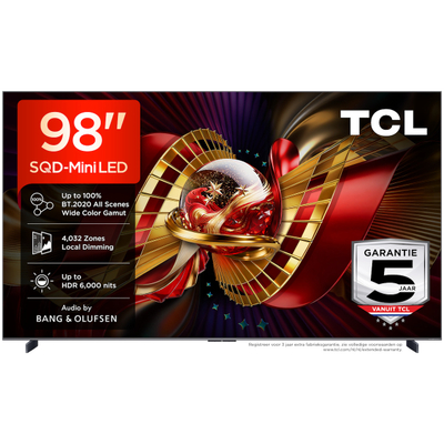 TCL MINI LED 98C89L (2026) - 75 inch - QLED TV