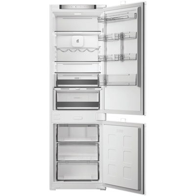 Whirlpool WHK2 5293 B5E Koelkast met vriesvak Zilver