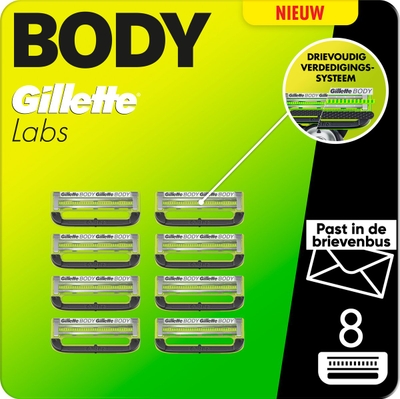 Gillette scheermesjes - 8 stuks