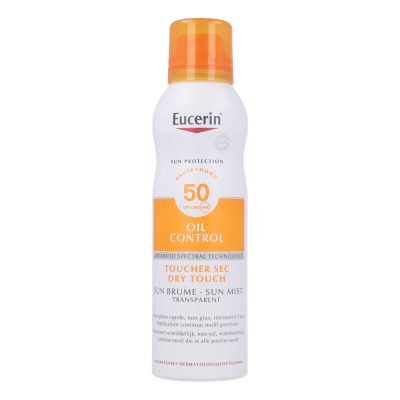 Eucerin Sun Protection Oil Control Dry Touch Sun Mist Transparent SPF 50 | 200 ml