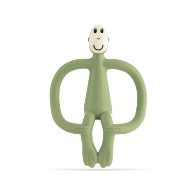 Matchstick Monkey Bijtring Olijfgroen | 1 stuk