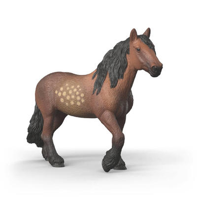 Schleich paardenspeelgoed Noord-Zweeds Koudbloed Merrie figuur.