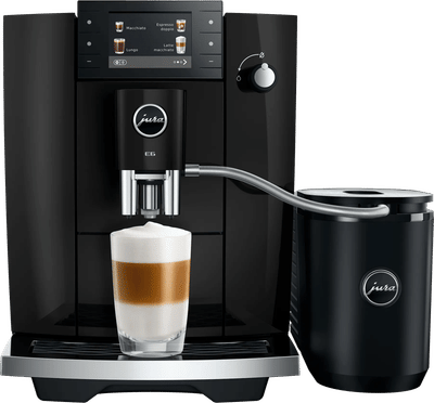 JURA - E6 Piano Black (ED) - Volautomatische espressomachine - Koffiemachine met bonen