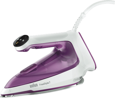 Braun FreeStyle 7 FI7215VI - Stoomstrijkijzer - Glijdt Moeiteloos Achteruit- Paars
