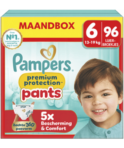 Pampers Premium Protection Pants  luierbroekjes maat 6 - 96 stuks