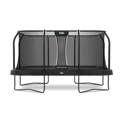 Salta trampoline premium black pro 460x280x385 cm Trampoline op poten Zwart