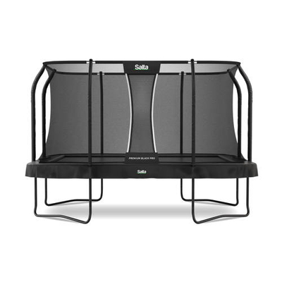 Salta trampoline premium black pro 400x260x385 cm Trampoline op poten Zwart