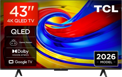 TCL 43P79L - 43 inch - 4K QLED - 2026 - Smart TV