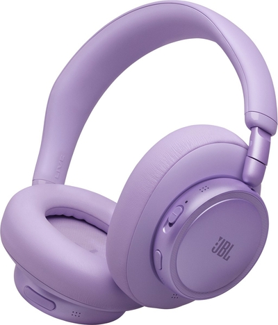 JBL Live 780NC – Draadloze Koptelefoon met Noise Cancelling – Bluetooth – Over Ear – 80 uur - Paars/Lavender