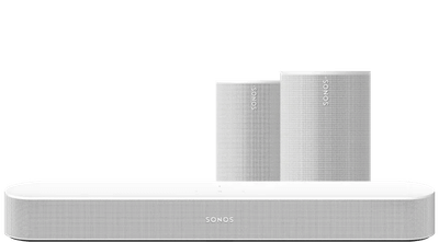 Sonos Beam Gen2 Wit + Era 100 SL Duopack Wit