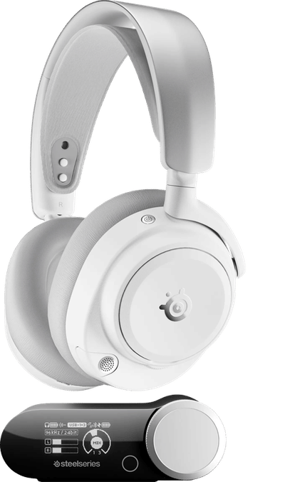 Steelseries Arctis Nova Pro Omni Wit Draadloze Gaming Headset