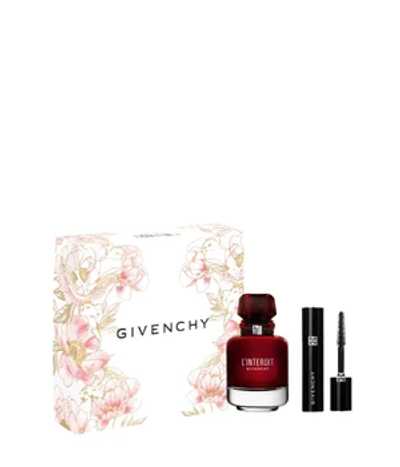 GIVENCHY L'Interdit Rouge EDP + Mini Mascara Geurset 1 st
