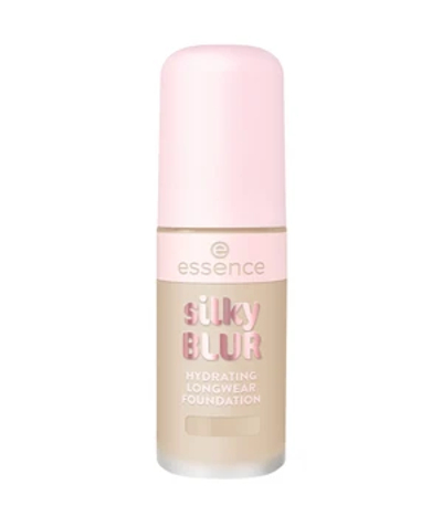 essence silky BLUR Hydrating Longwear Vloeibare foundation 30 ml