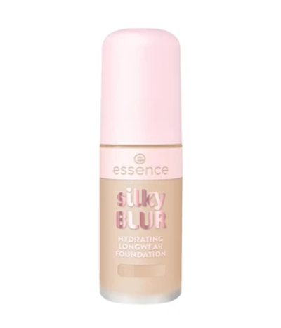 essence silky BLUR Hydrating Longwear Vloeibare foundation 30 ml