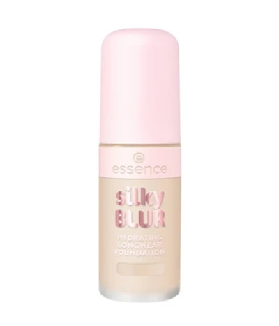 essence silky BLUR Hydrating Longwear Vloeibare foundation 30 ml
