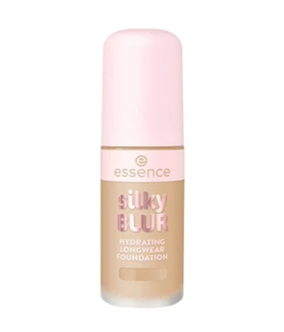 essence silky BLUR Hydrating Longwear Vloeibare foundation 30 ml