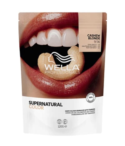 Wella Professionals Supernatural Color 9/36 Cashew Blonde Professionele haarkleuring 120 g